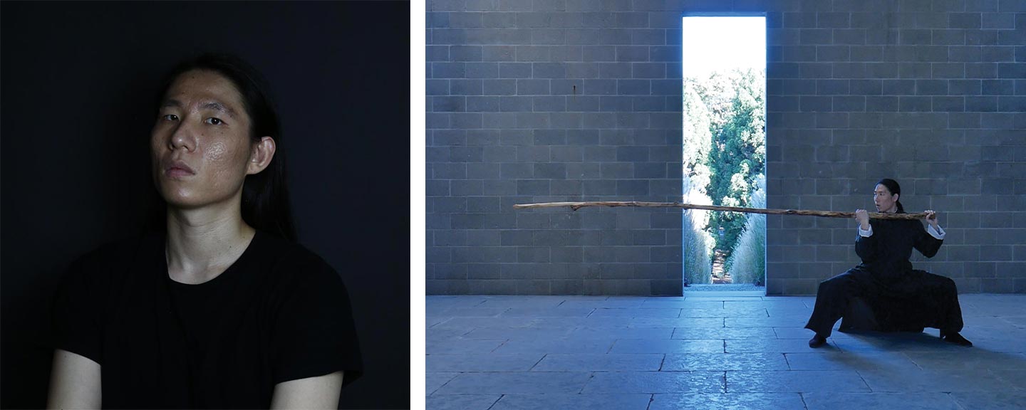 小林勇輝「詠春拳プロジェクト」パフォーマンス風景 2024